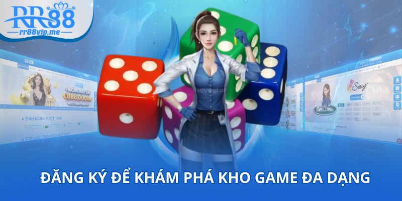 Đăng ký RR88 để bắt đầu hành trình trải nghiệm game đa dạng